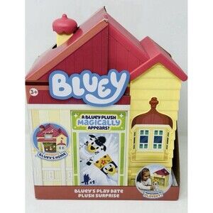 BLUEY Play Date Plush Surprise BLUEY House Playset Find A Mystery Plush NEW
